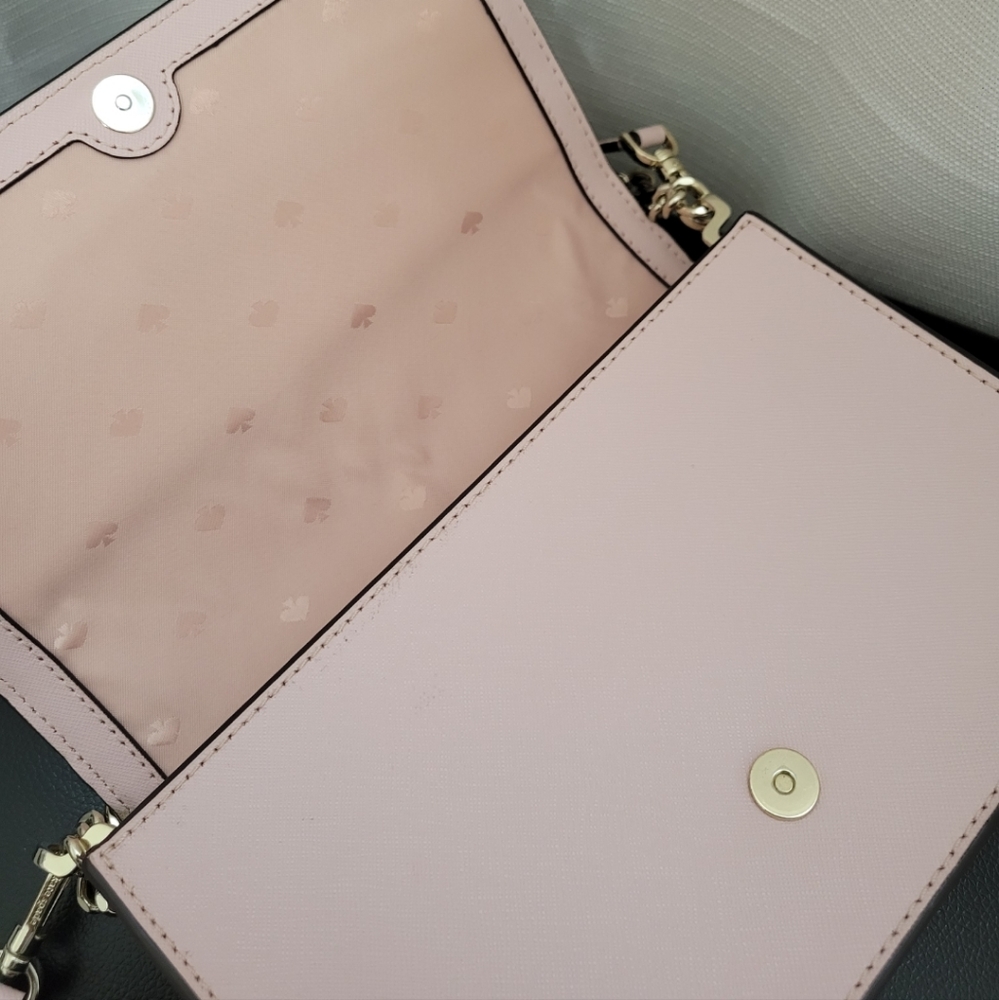 Kate Spade Pink Crossbody Bag with Cardholder - Picture 7 of 8